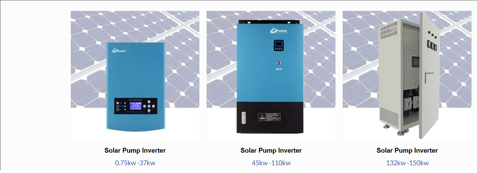 Solar Water Pumping Inverter Drives